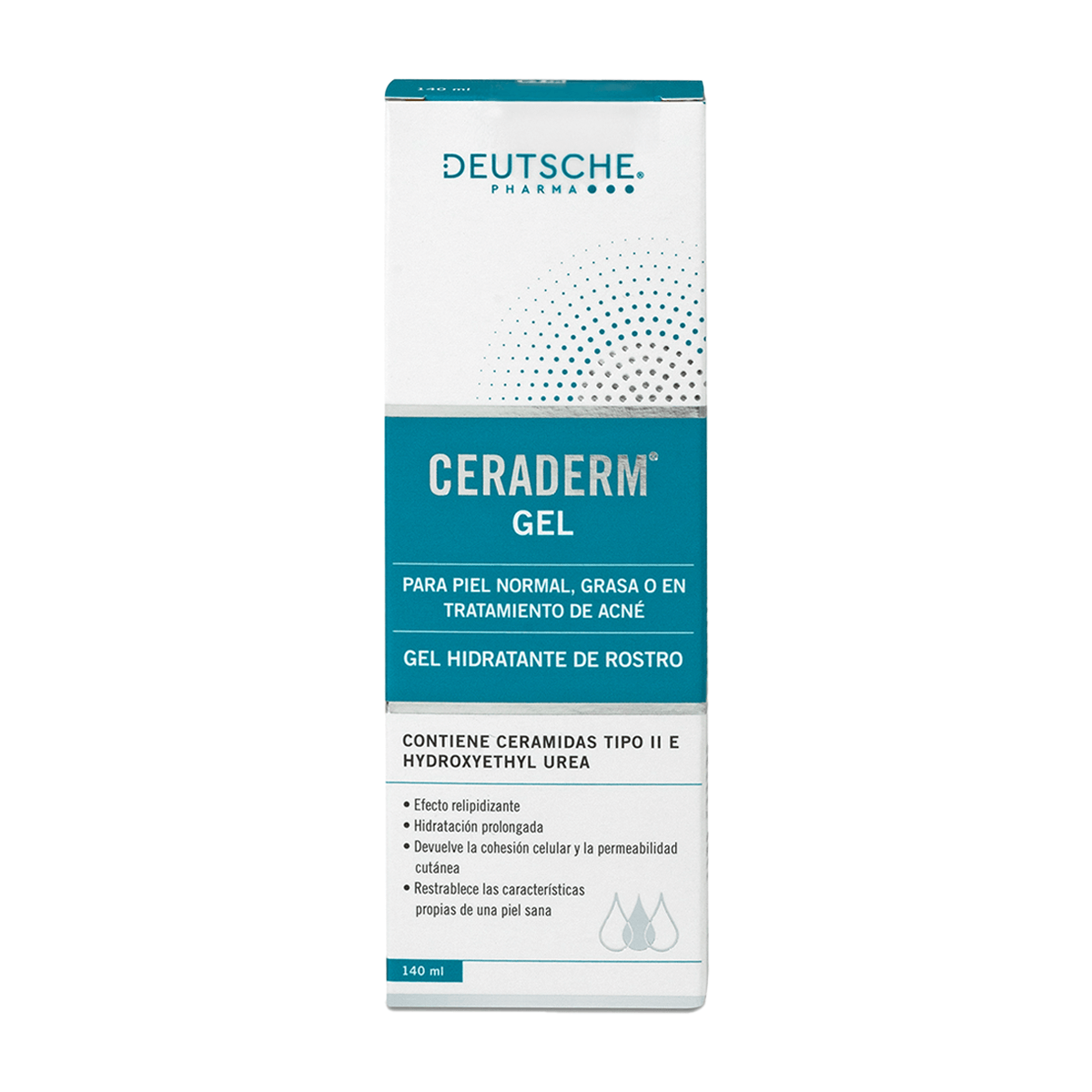 GEL FACIAL CERADERM 140 Grs.
