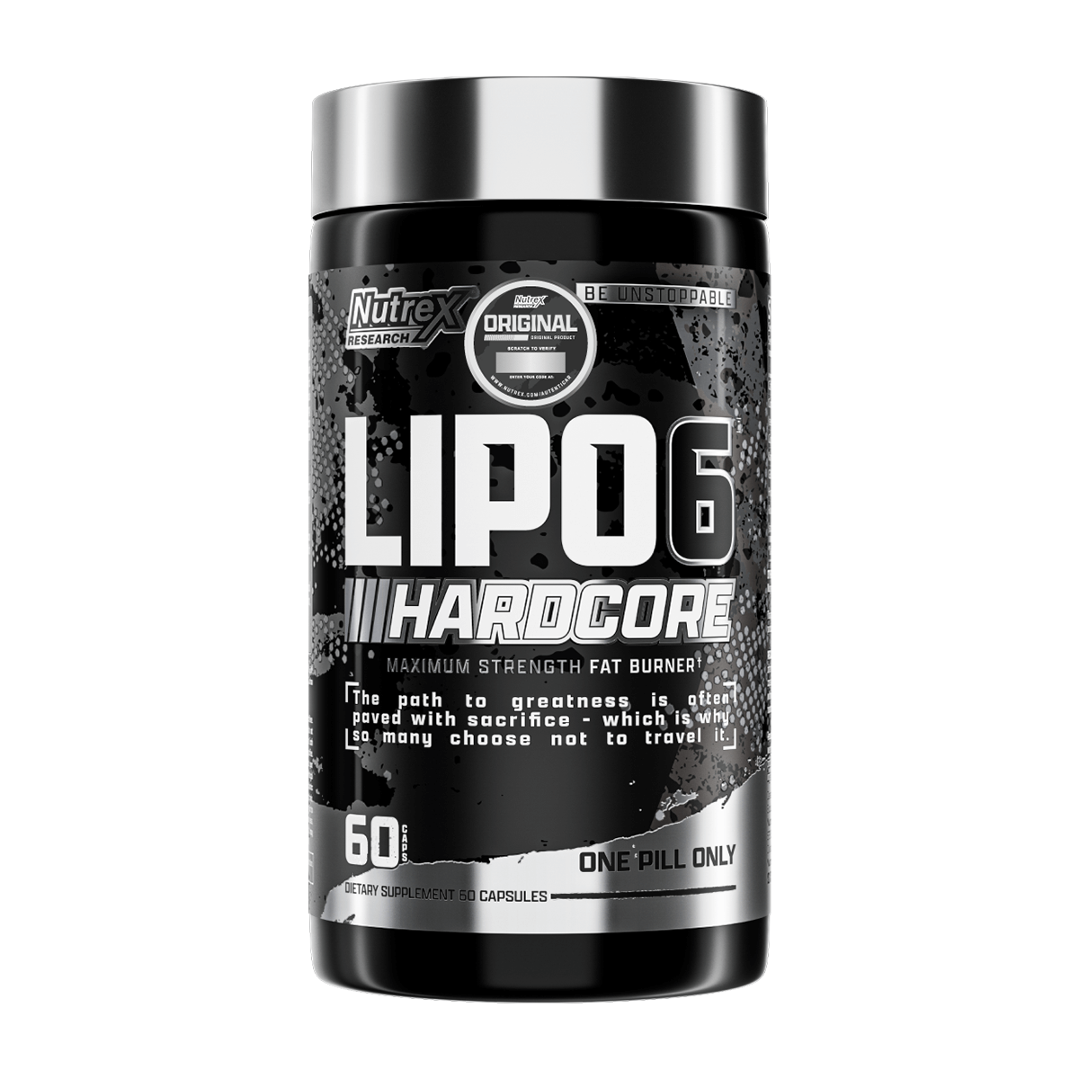 Lipo 6 Black Hardcore 60 Cápsulas Nutrex | All Nutrition
