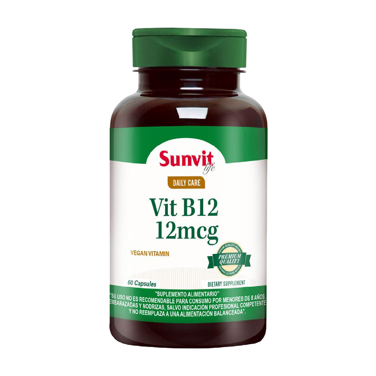 Vitamina B12 12 MGC (60 caps) – All Nutrition