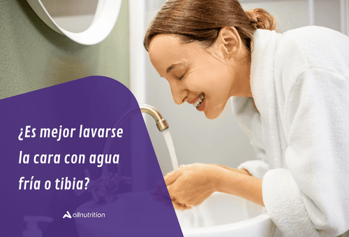 ¿Es mejor lavarse la cara con agua fría o tibia?