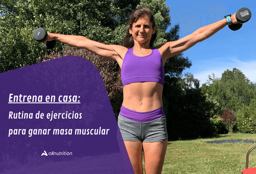Rutina de ejercicios para ganar masa muscular