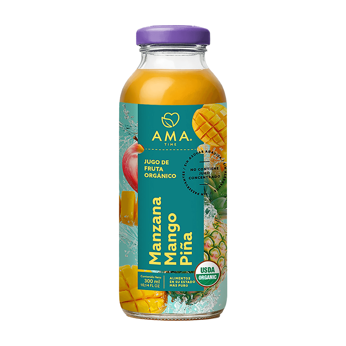 Jugo Manzana, Mango, Piña 300ml — Ama