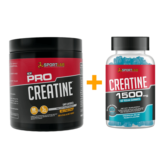 Pack Sportlab Creatina + Gummies