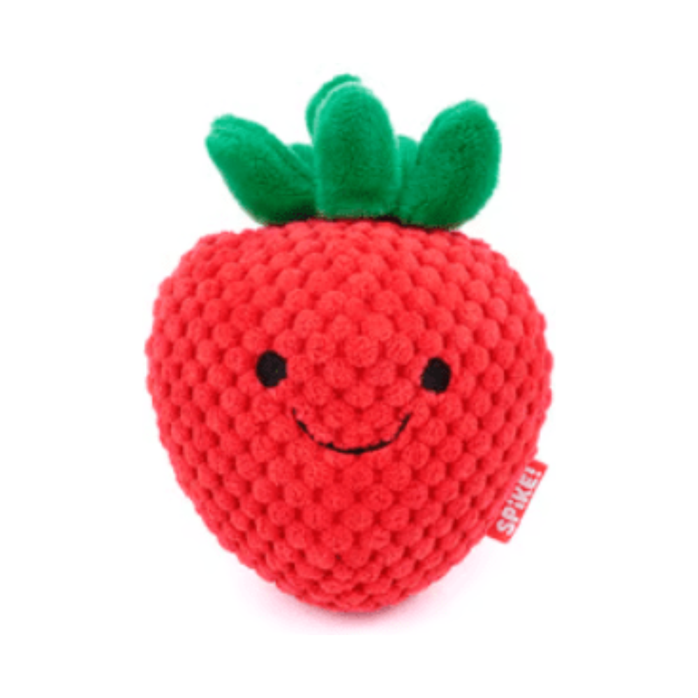JUGUETE PARA PERRO KAWAII PLUSH STRAWBERRY - ZEE.DOG
