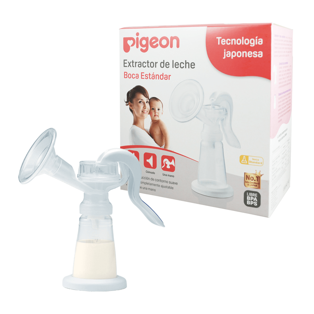 EXTRACTOR DE LECHE MANUAL PIGEON
