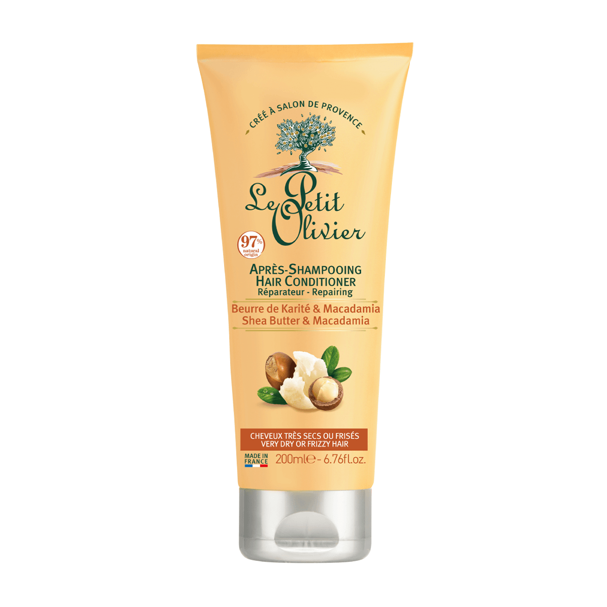 Acondicionador Cabello Rizado 200ml, Le Petit Olivier