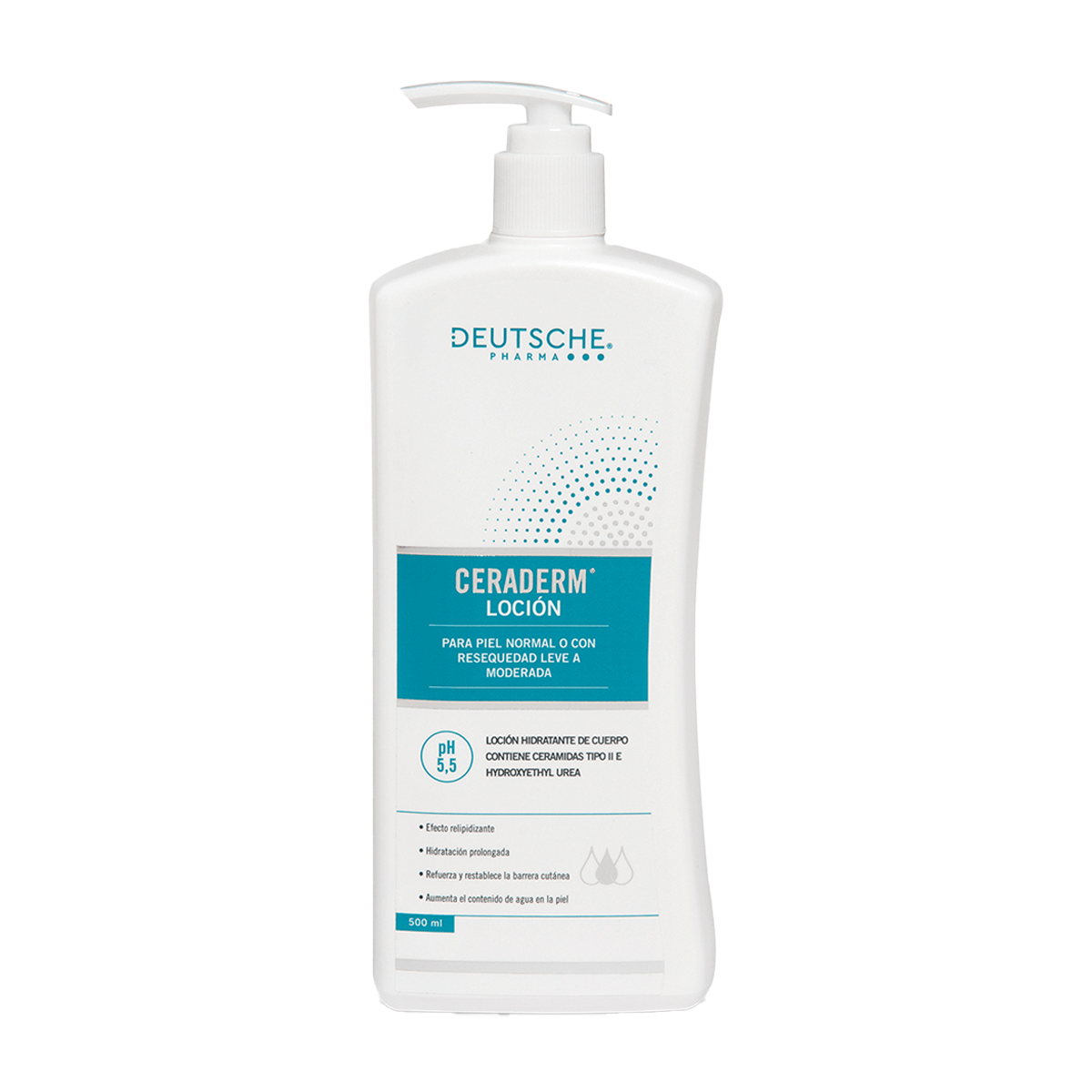 LOCION CORPORAL CERADERM 500ml.