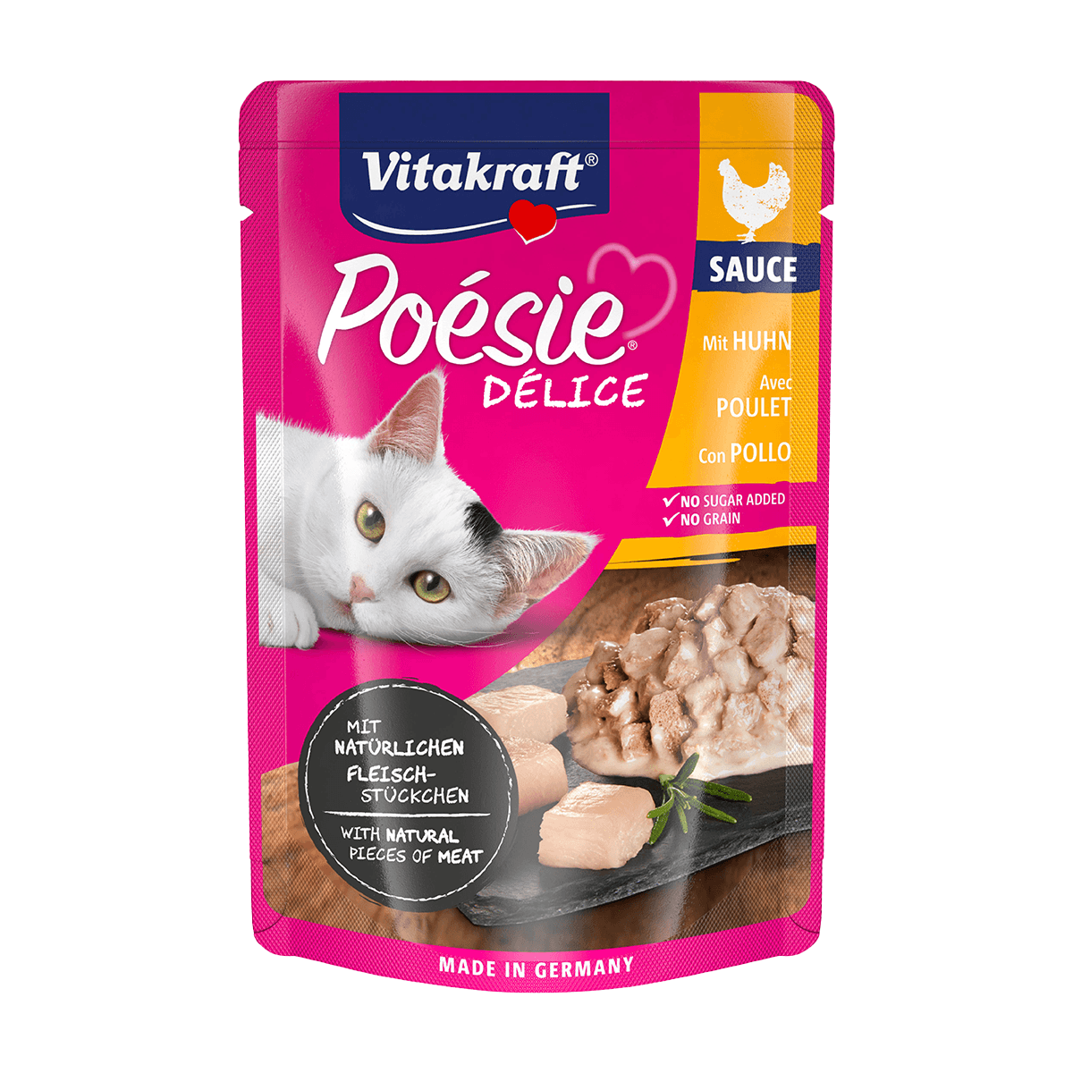 Alimento Húmedo Carne Poesie Delice 85 gr