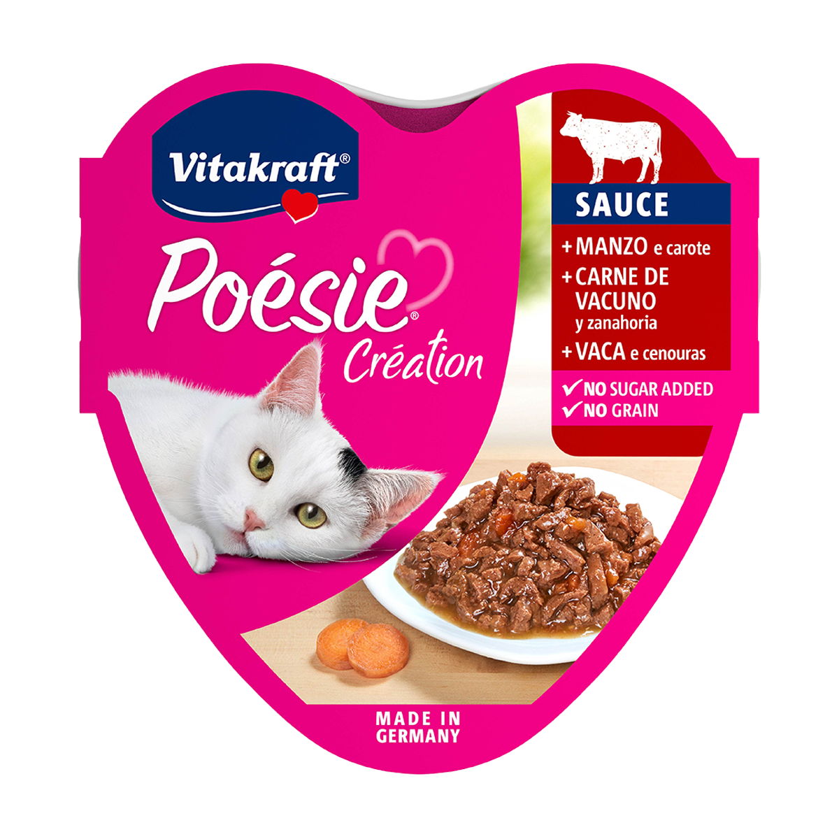 Alimento Húmedo carne Poésie Création 85 gr