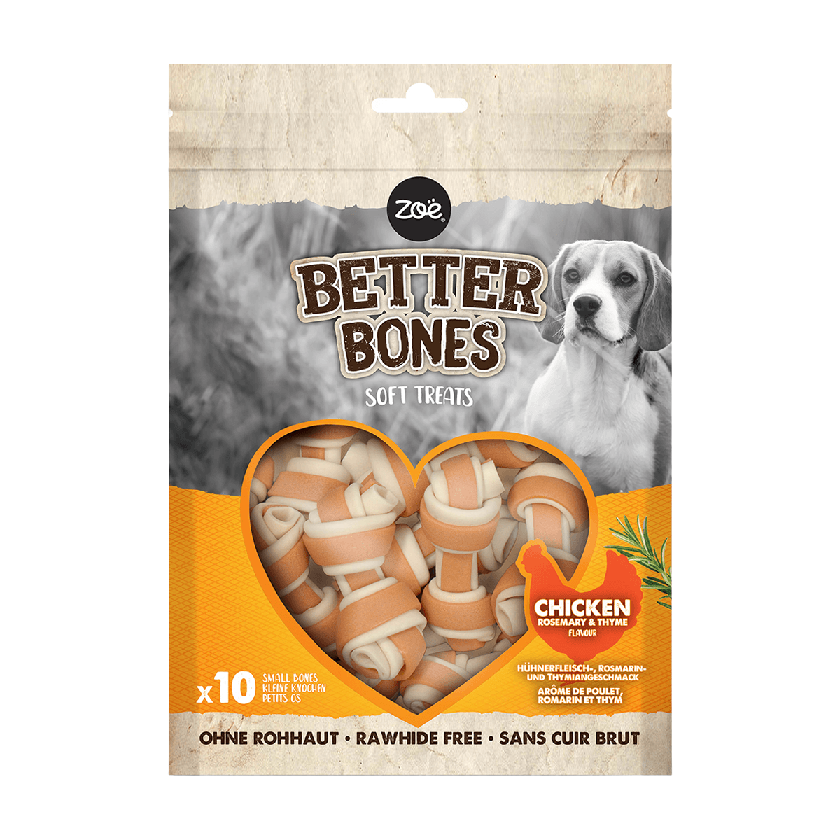 BETTER BONES HUESITOS POLLO FINAS HIERBAS 10 UN