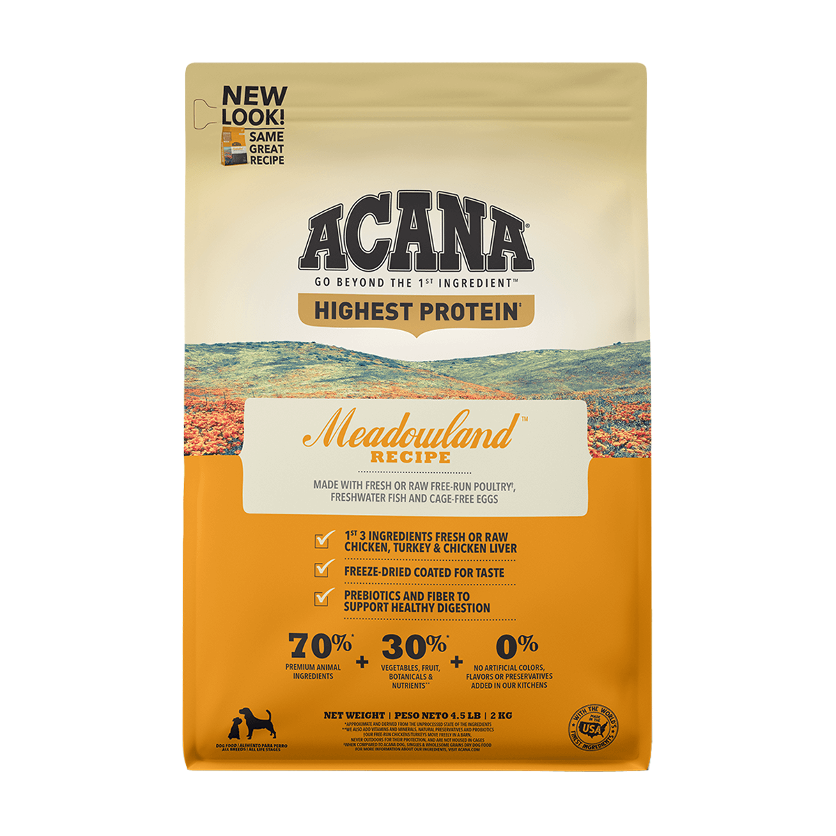Acana Meadowlands Perro 11.3 Kgs