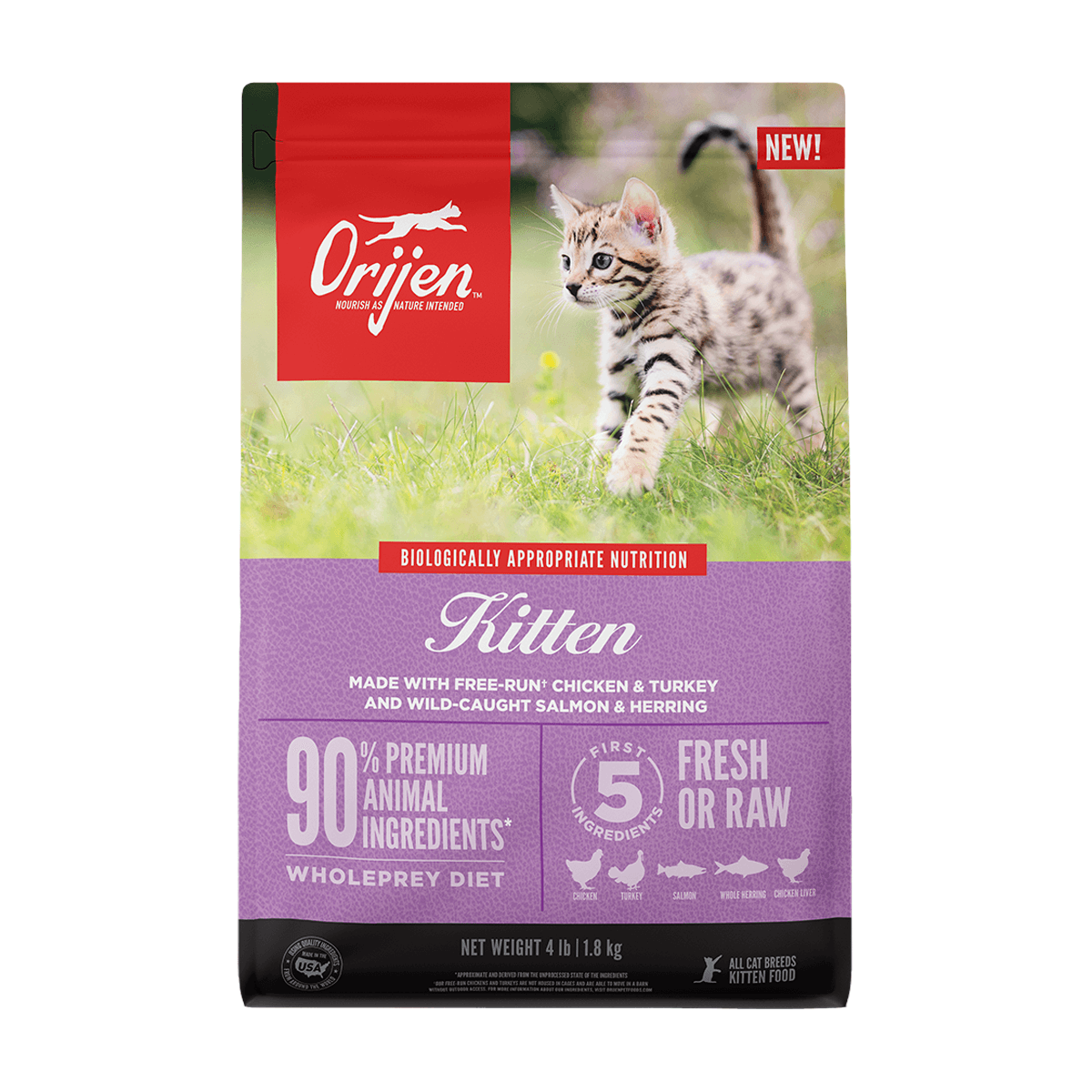 Orijen Cat Kitten Formula 1.8 kg