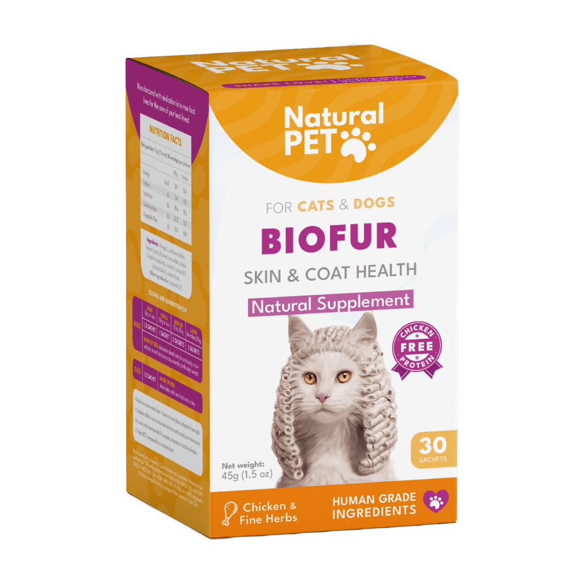 BIOFUR 30 SACHETS, NPET