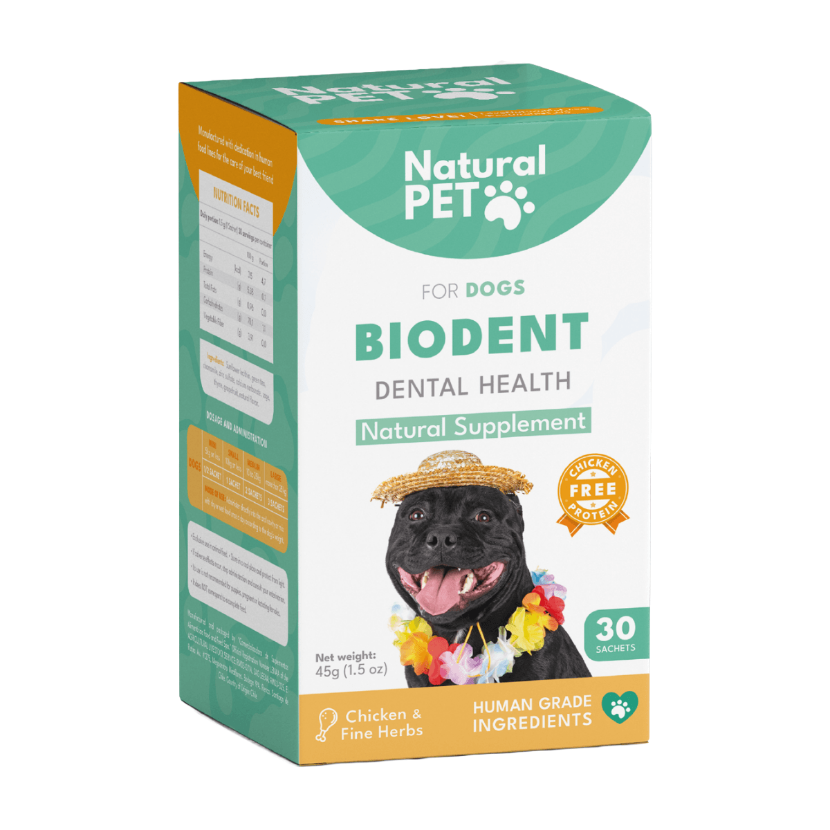 BIODENT 30 SACHETS, NPET