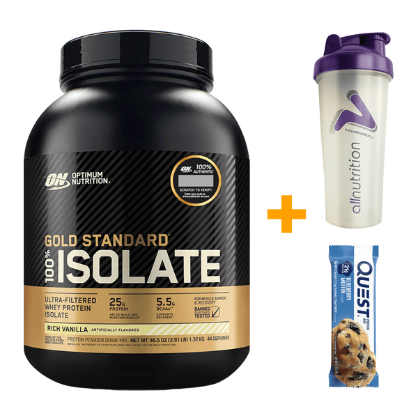 100% Whey Protein Isolate Gold Standard (2.91 Lb) - Original