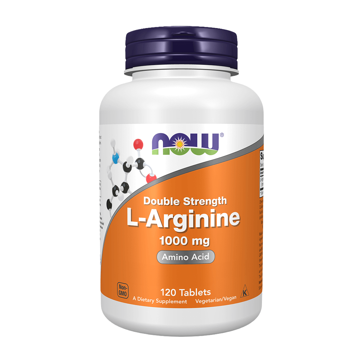 L-ARGININE 1000 MG 120 TABS, NOW