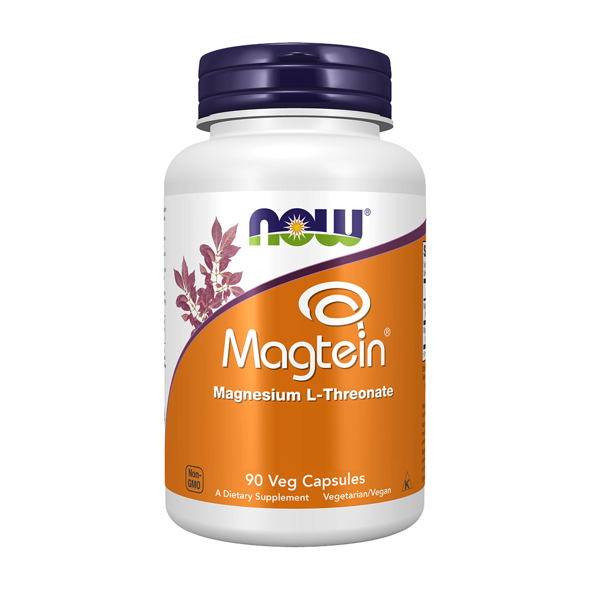 Magtein 90 cápsulas veganas, NOW