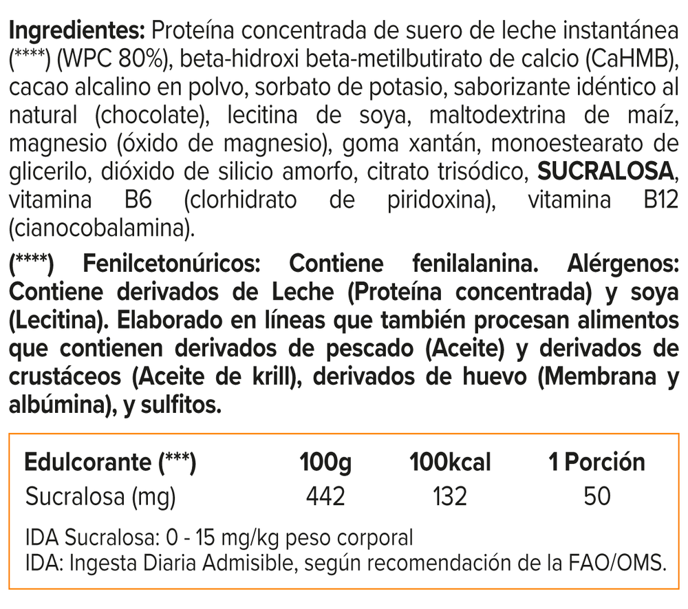 HMB 30 SERV CHOCOLATE, SPORTLAB