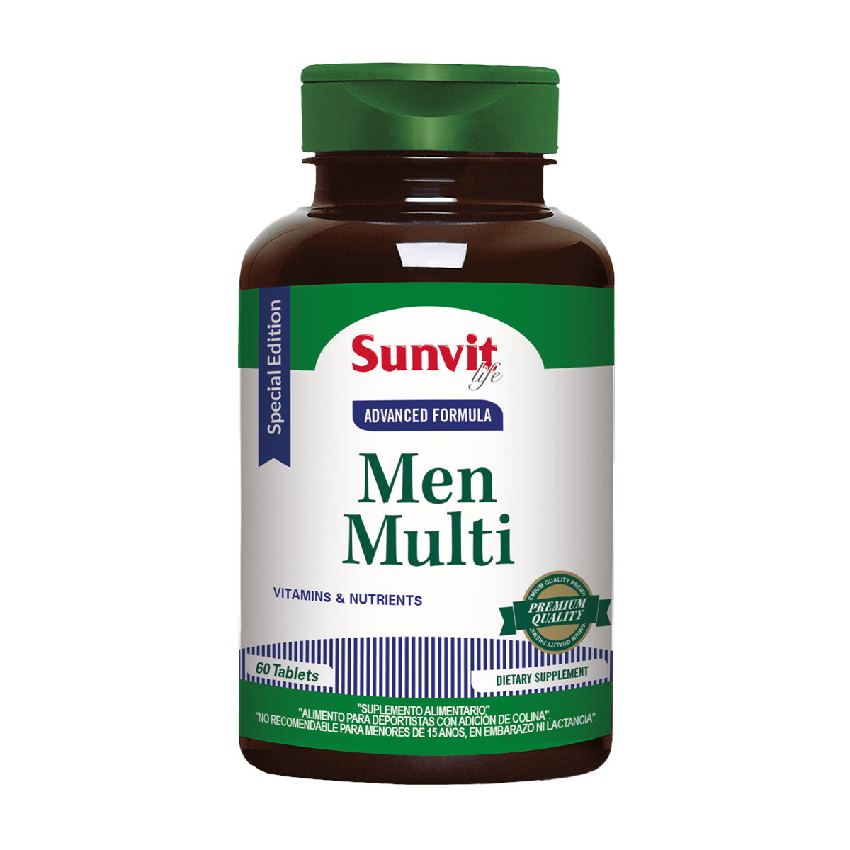 Multi Men (60 cap) Sunvit - 60 Tabletas