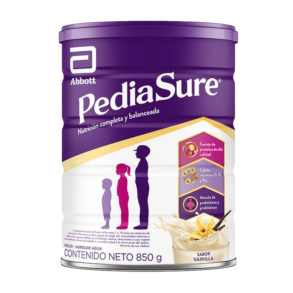Pediasure vainilla 850 gr en polvo | Abbott