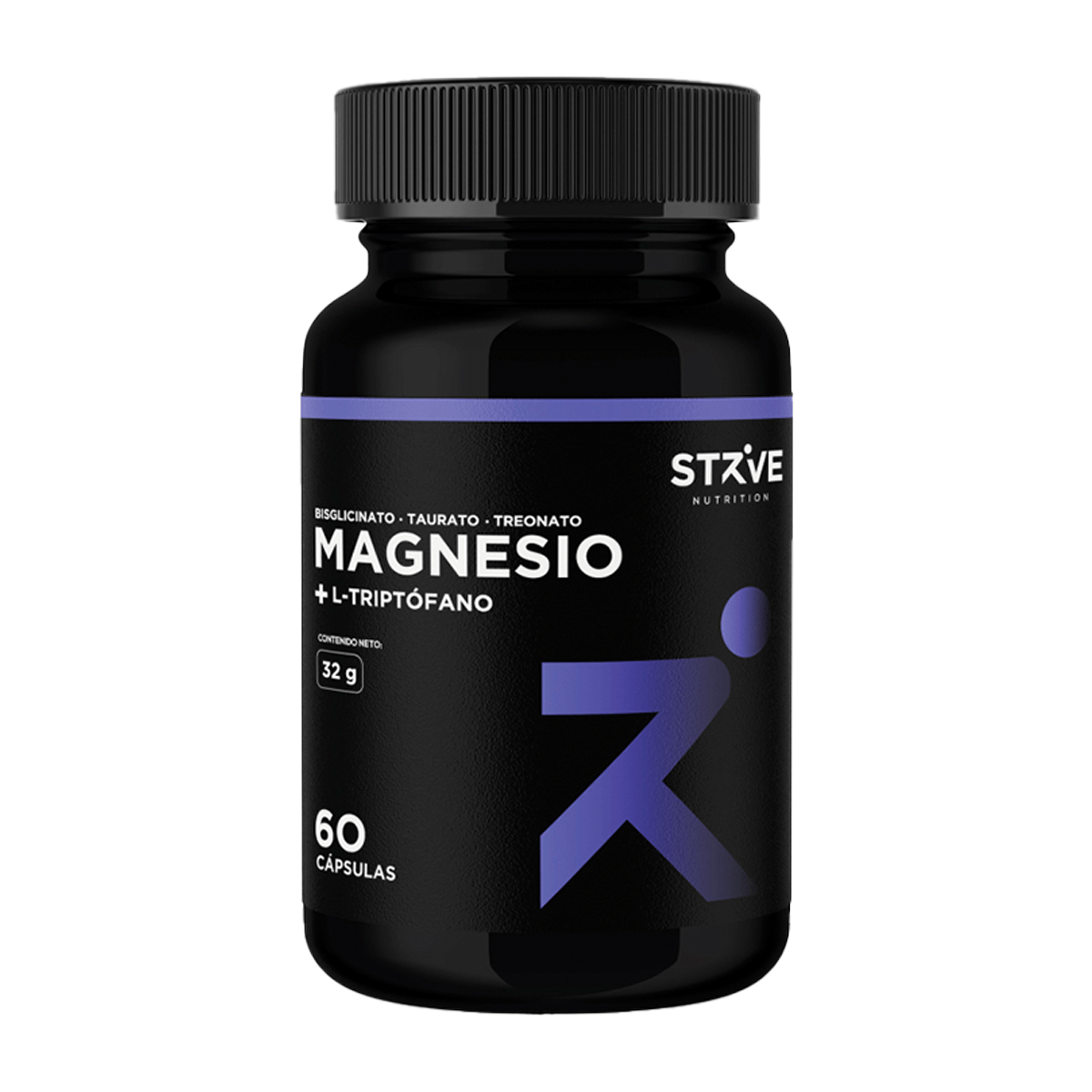 Strive magnesio + Triptófano 60 cápsulas