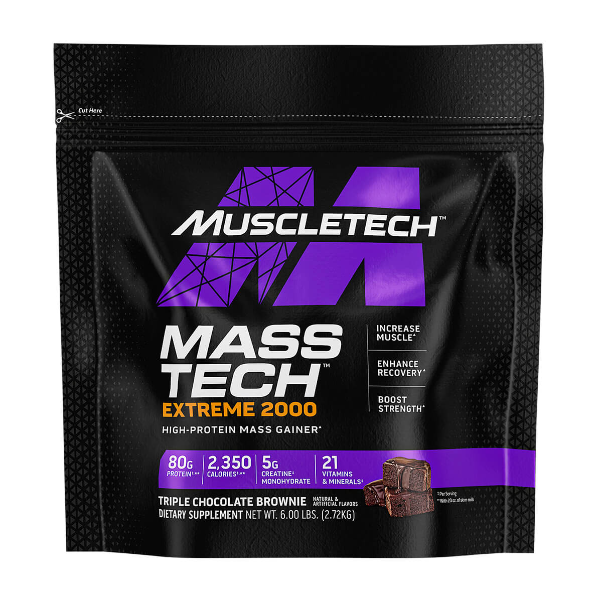 Muscletech mass gainer Mass Tech Extreme 6 lb – All Nutrition