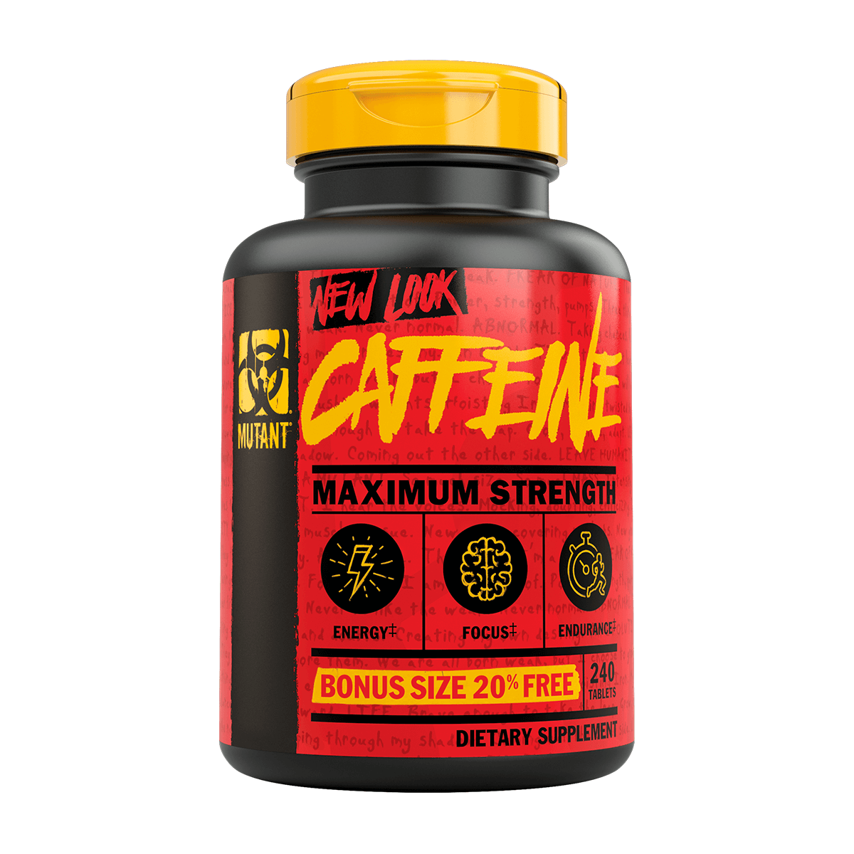 CAFEINA 200MG 240 TAB, MUTANT