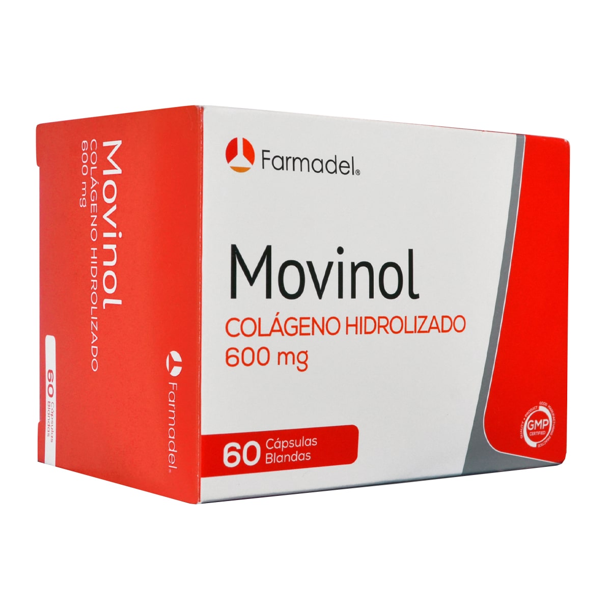 Movinol, Colágeno Hidrolizado 600 mg (60 caps) - Outlet