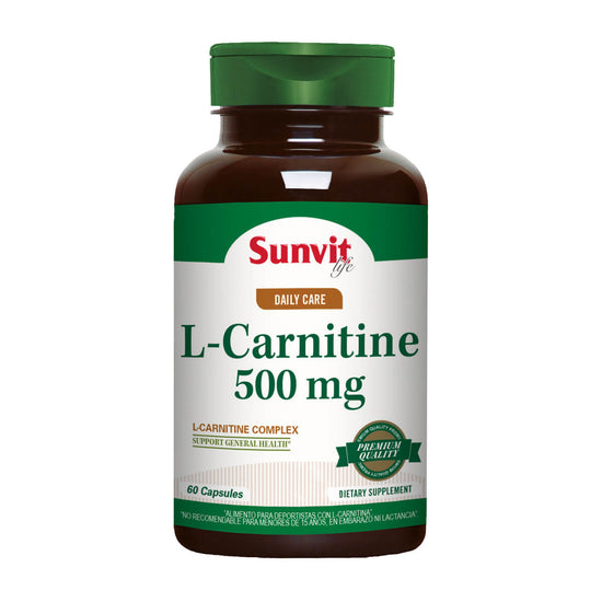 L-Carnitine 500 mg, Aminocidos (60 caps) L-Carnitine 500 mg, Aminocidos (60 caps)