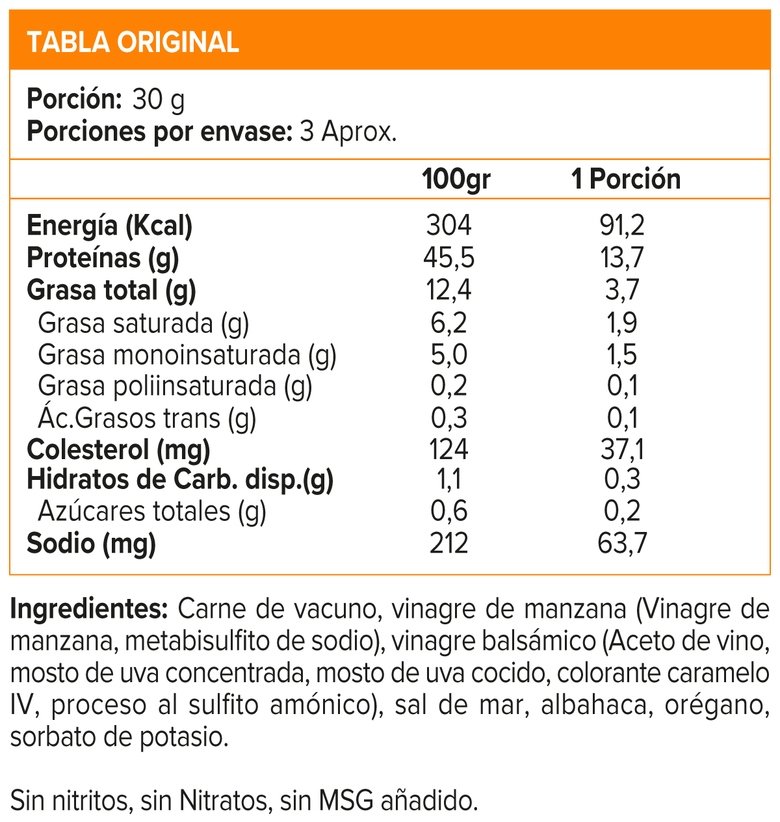 VINAGRE BÁLSAMICO